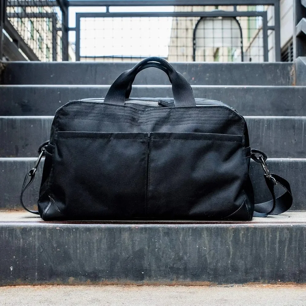 The Pakt Bag - 35L One v1 Travel Duffel Bag - Black Water-Resistant
